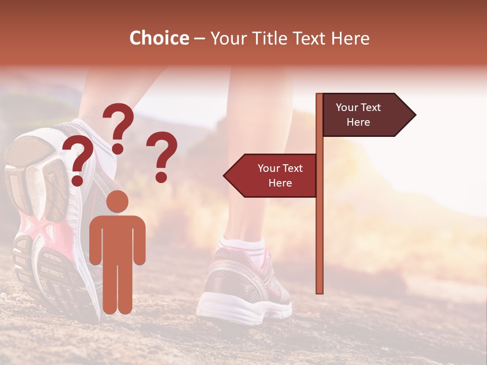 A Woman's Legs And Shoes Are Shown In This Powerpoint Presentation PowerPoint Template