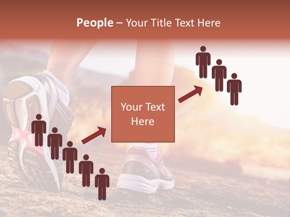 A Woman's Legs And Shoes Are Shown In This Powerpoint Presentation PowerPoint Template