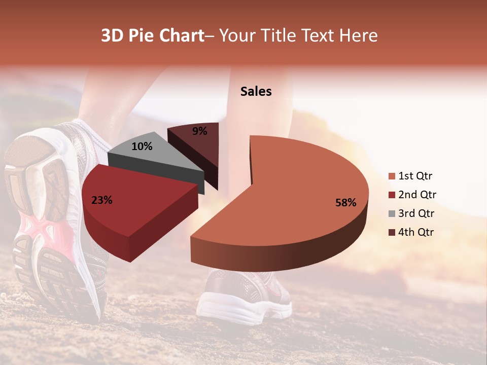 A Woman's Legs And Shoes Are Shown In This Powerpoint Presentation PowerPoint Template