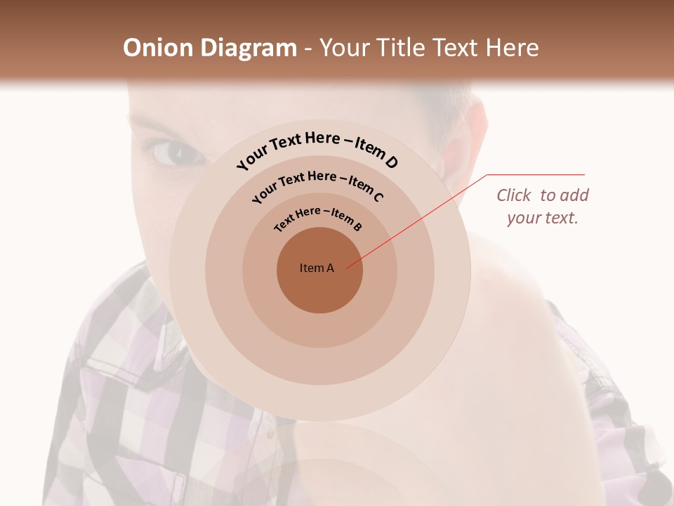 A Young Boy Making A Thumbs Up Sign PowerPoint Template