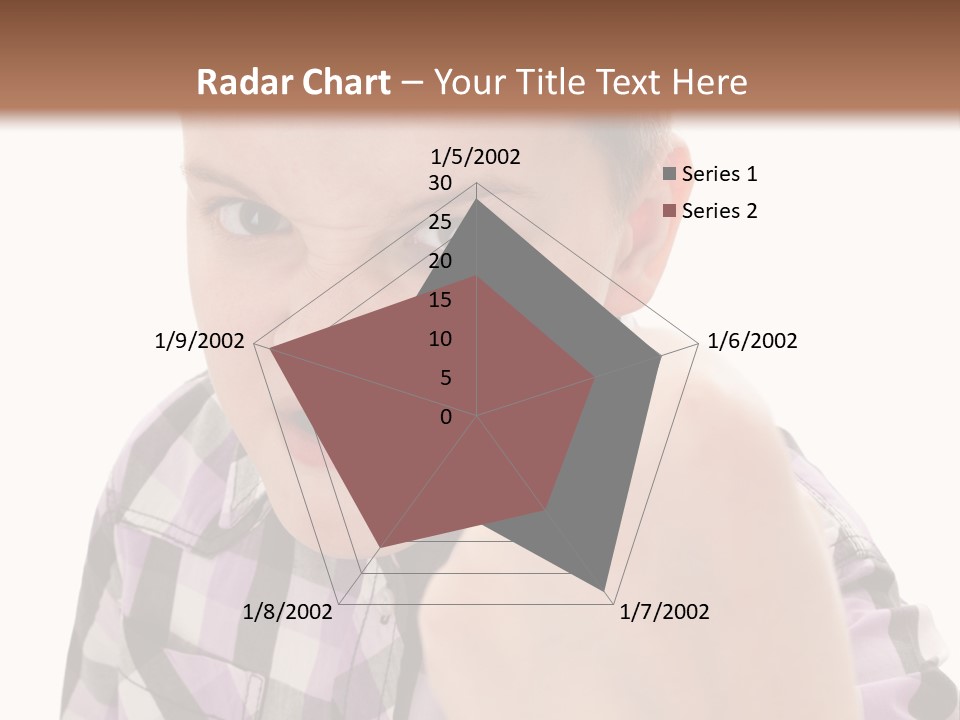 A Young Boy Making A Thumbs Up Sign PowerPoint Template