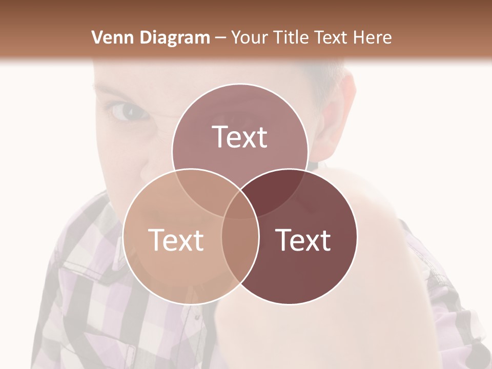 A Young Boy Making A Thumbs Up Sign PowerPoint Template