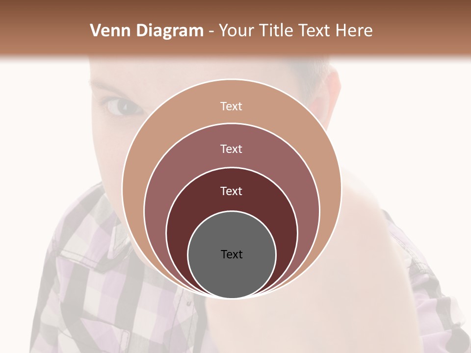 A Young Boy Making A Thumbs Up Sign PowerPoint Template