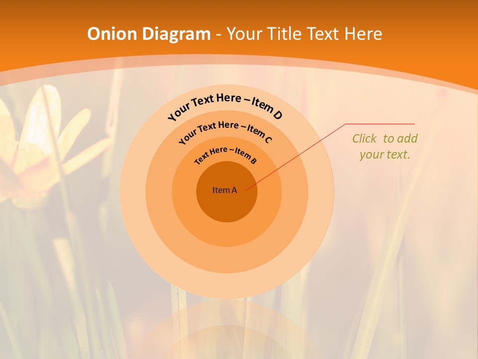A Field Of Yellow Flowers Powerpoint Template PowerPoint Template
