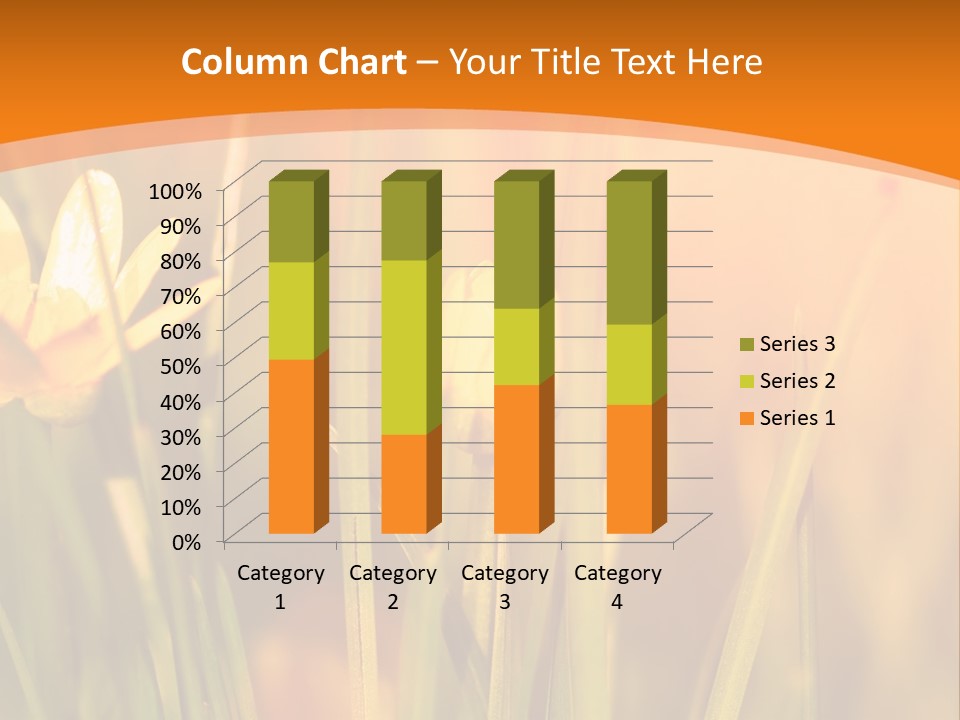 A Field Of Yellow Flowers Powerpoint Template PowerPoint Template