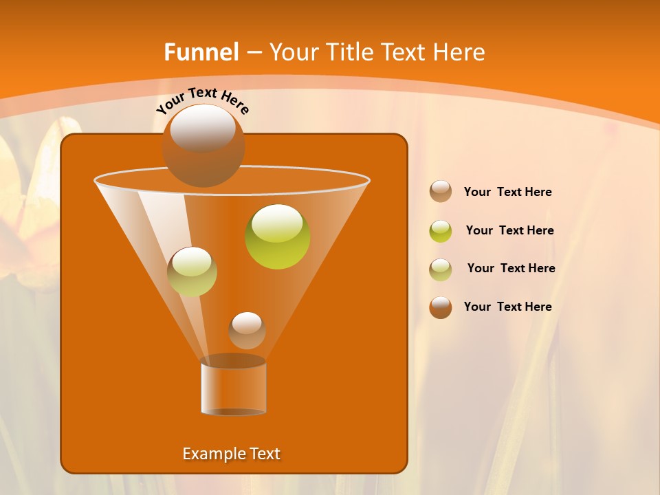 A Field Of Yellow Flowers Powerpoint Template PowerPoint Template