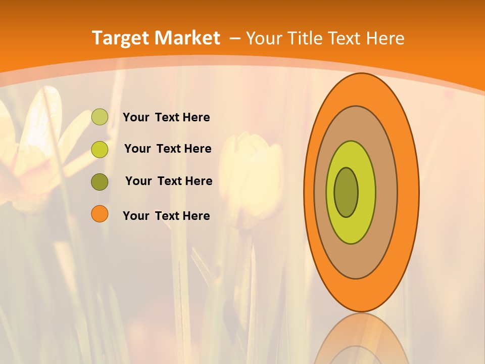A Field Of Yellow Flowers Powerpoint Template PowerPoint Template
