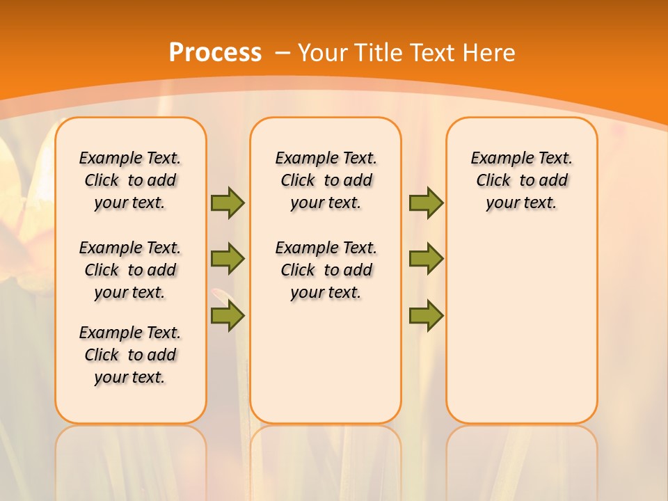 A Field Of Yellow Flowers Powerpoint Template PowerPoint Template