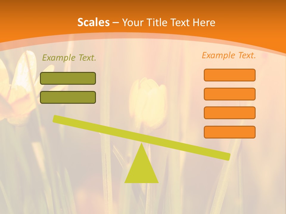 A Field Of Yellow Flowers Powerpoint Template PowerPoint Template
