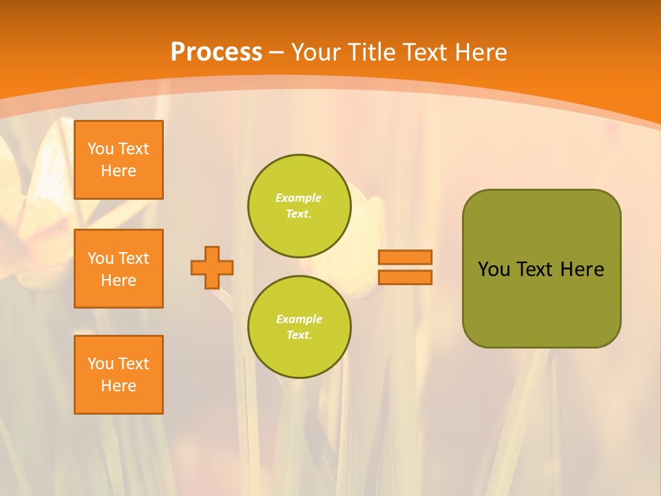 A Field Of Yellow Flowers Powerpoint Template PowerPoint Template