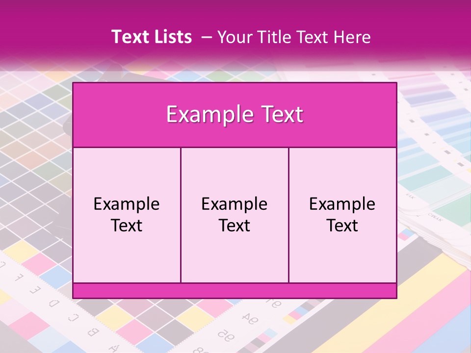 A Magnifying Glass Sitting On Top Of A Table PowerPoint Template