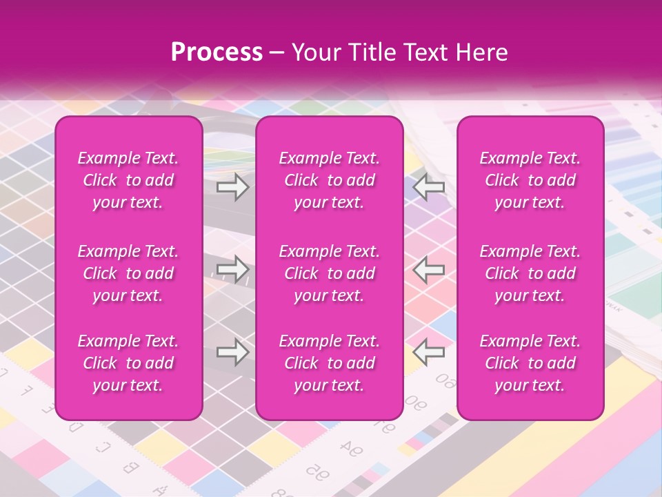 A Magnifying Glass Sitting On Top Of A Table PowerPoint Template