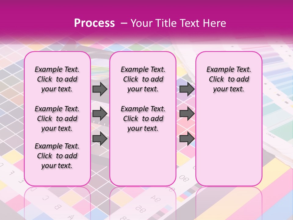 A Magnifying Glass Sitting On Top Of A Table PowerPoint Template