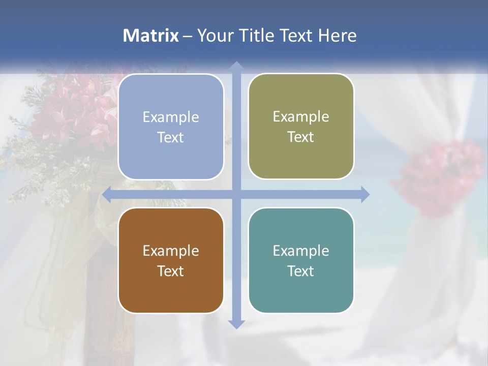 A Vase Filled With Pink Flowers Sitting On Top Of A Table PowerPoint Template