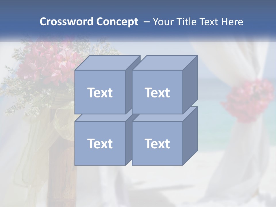 A Vase Filled With Pink Flowers Sitting On Top Of A Table PowerPoint Template