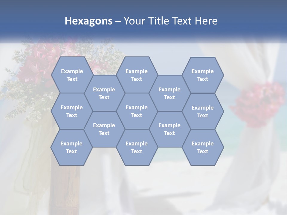 A Vase Filled With Pink Flowers Sitting On Top Of A Table PowerPoint Template