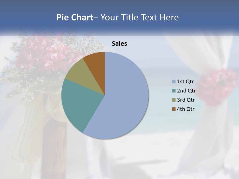 A Vase Filled With Pink Flowers Sitting On Top Of A Table PowerPoint Template
