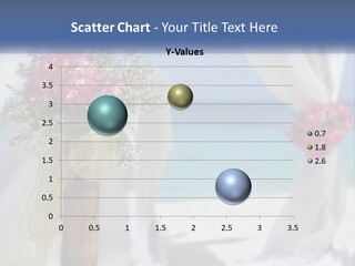 A Vase Filled With Pink Flowers Sitting On Top Of A Table PowerPoint Template