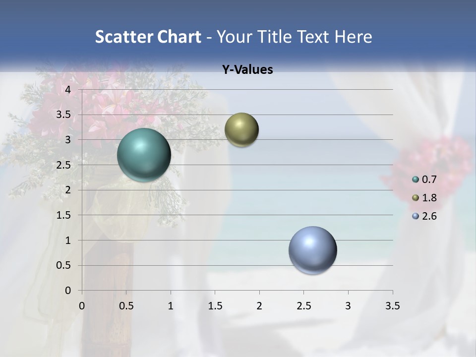 A Vase Filled With Pink Flowers Sitting On Top Of A Table PowerPoint Template