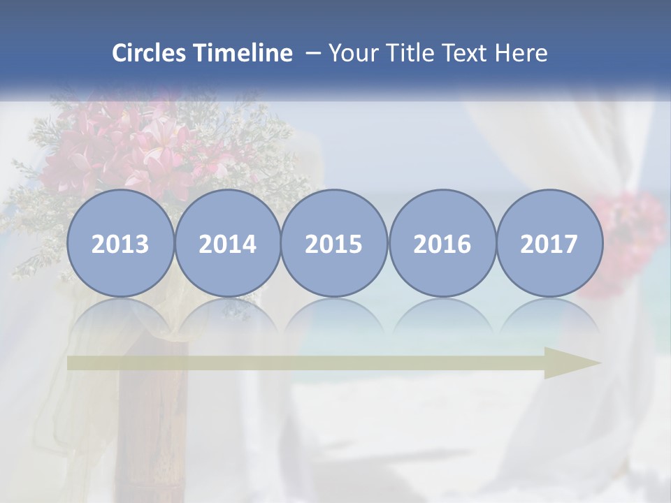 A Vase Filled With Pink Flowers Sitting On Top Of A Table PowerPoint Template
