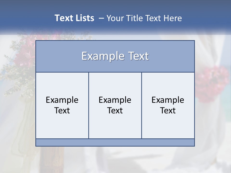 A Vase Filled With Pink Flowers Sitting On Top Of A Table PowerPoint Template