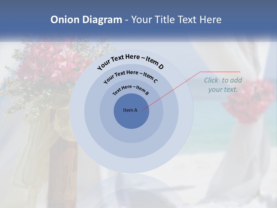 A Vase Filled With Pink Flowers Sitting On Top Of A Table PowerPoint Template