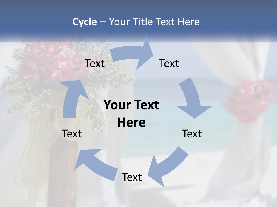 A Vase Filled With Pink Flowers Sitting On Top Of A Table PowerPoint Template