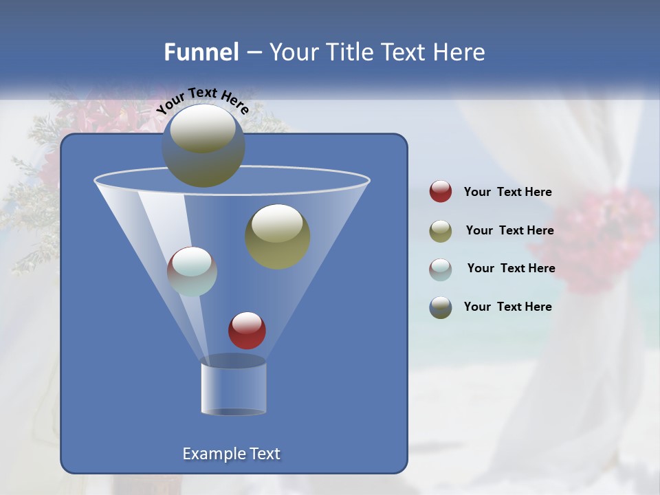 A Vase Filled With Pink Flowers Sitting On Top Of A Table PowerPoint Template