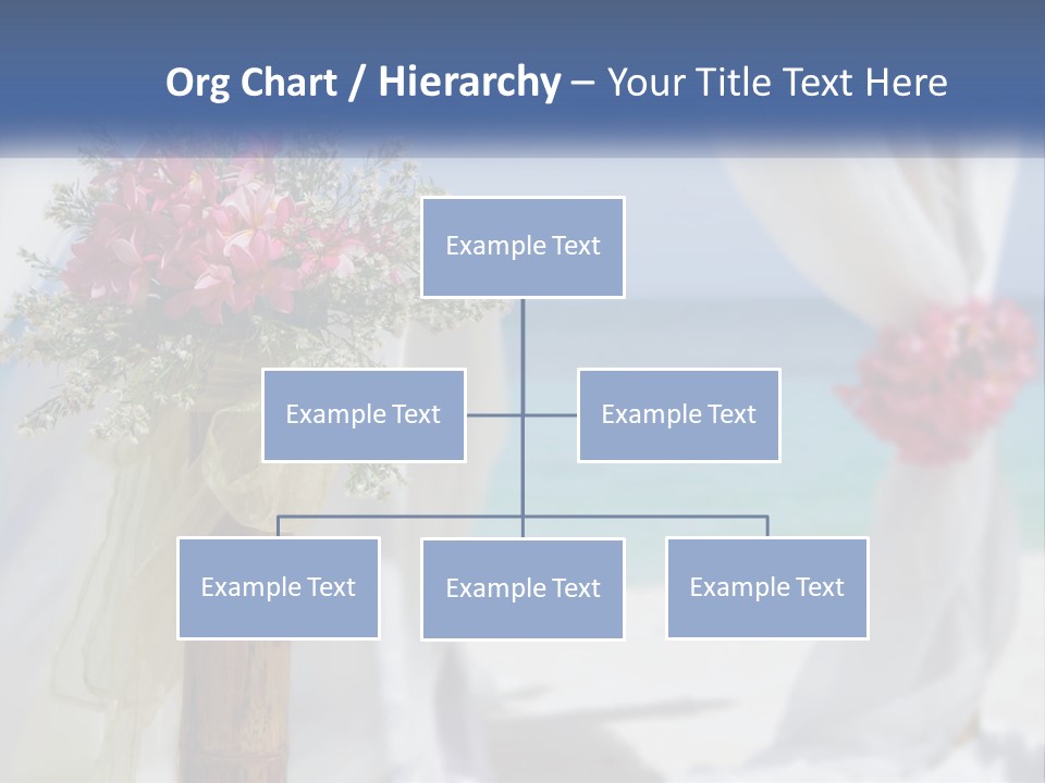 A Vase Filled With Pink Flowers Sitting On Top Of A Table PowerPoint Template