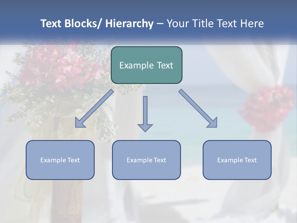 A Vase Filled With Pink Flowers Sitting On Top Of A Table PowerPoint Template