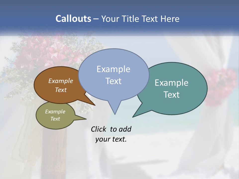 A Vase Filled With Pink Flowers Sitting On Top Of A Table PowerPoint Template