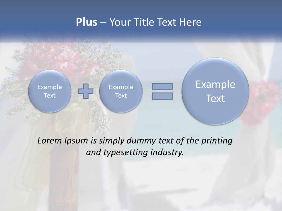 A Vase Filled With Pink Flowers Sitting On Top Of A Table PowerPoint Template