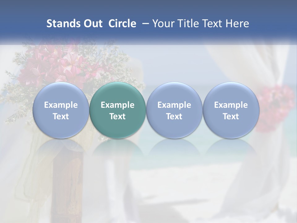 A Vase Filled With Pink Flowers Sitting On Top Of A Table PowerPoint Template