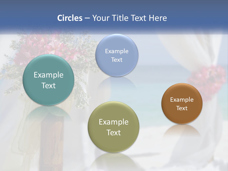 A Vase Filled With Pink Flowers Sitting On Top Of A Table PowerPoint Template