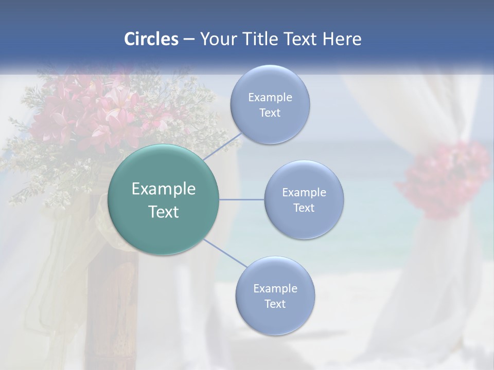 A Vase Filled With Pink Flowers Sitting On Top Of A Table PowerPoint Template