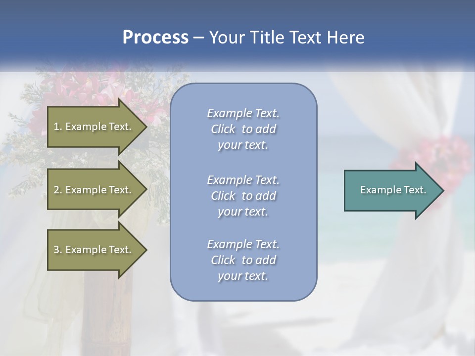A Vase Filled With Pink Flowers Sitting On Top Of A Table PowerPoint Template