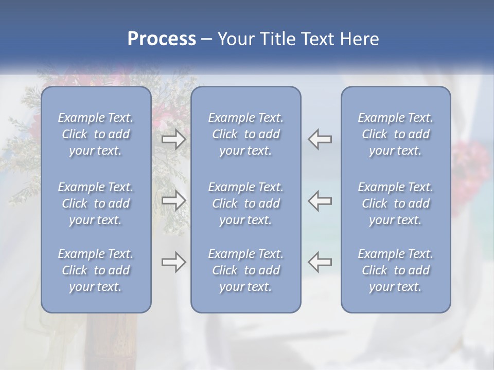 A Vase Filled With Pink Flowers Sitting On Top Of A Table PowerPoint Template