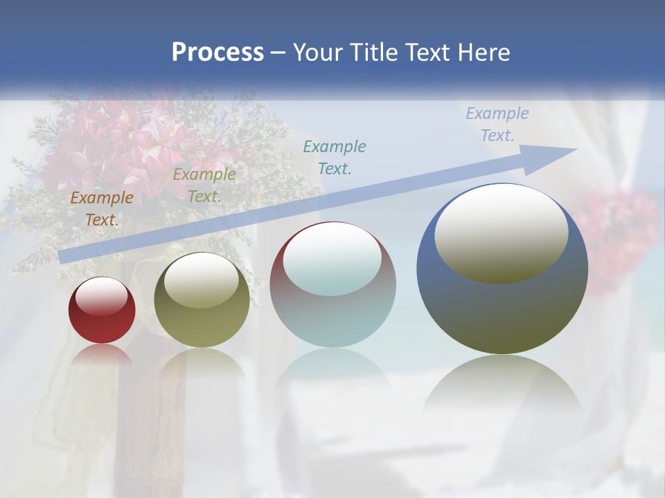 A Vase Filled With Pink Flowers Sitting On Top Of A Table PowerPoint Template