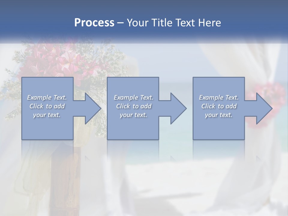 A Vase Filled With Pink Flowers Sitting On Top Of A Table PowerPoint Template