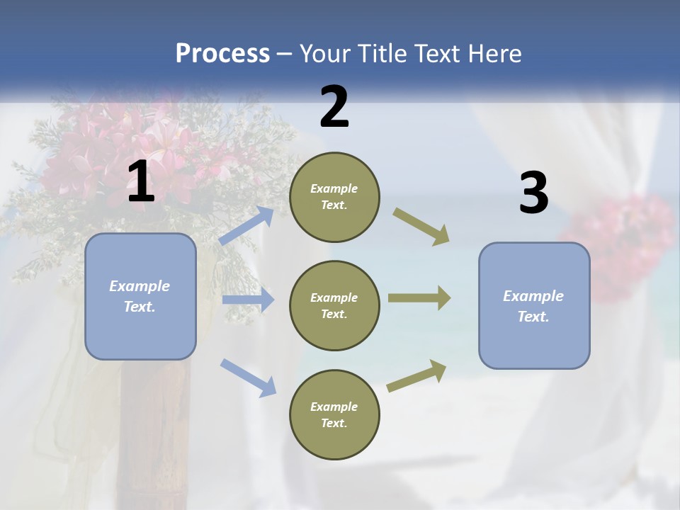 A Vase Filled With Pink Flowers Sitting On Top Of A Table PowerPoint Template