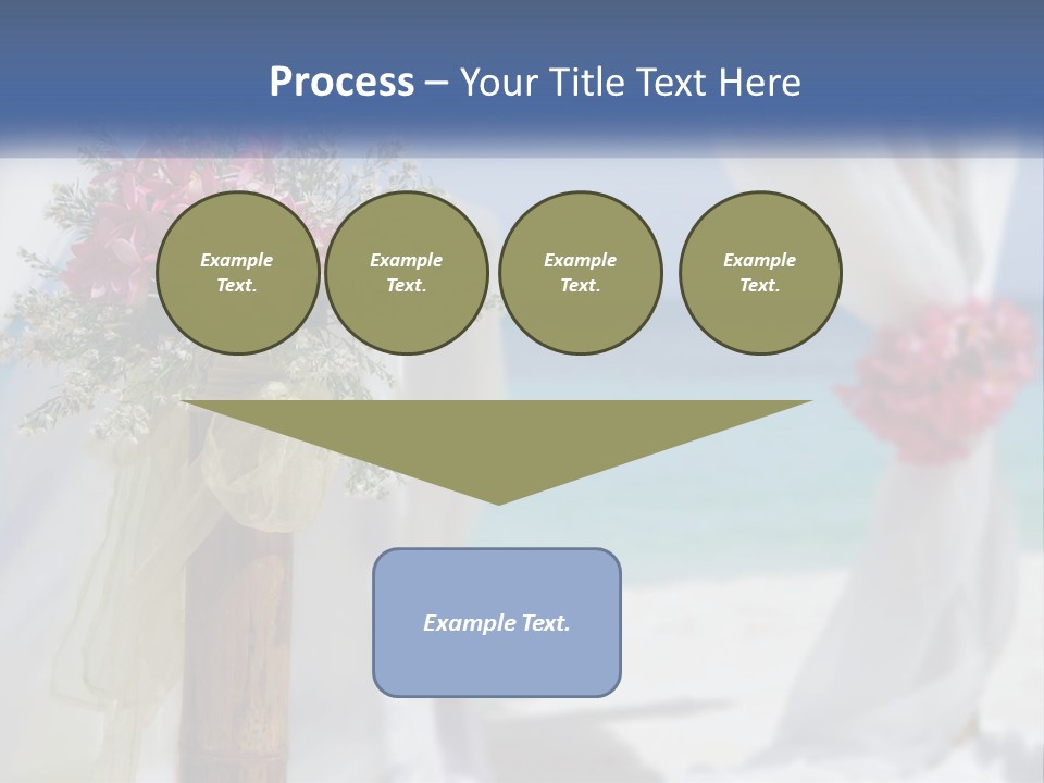 A Vase Filled With Pink Flowers Sitting On Top Of A Table PowerPoint Template