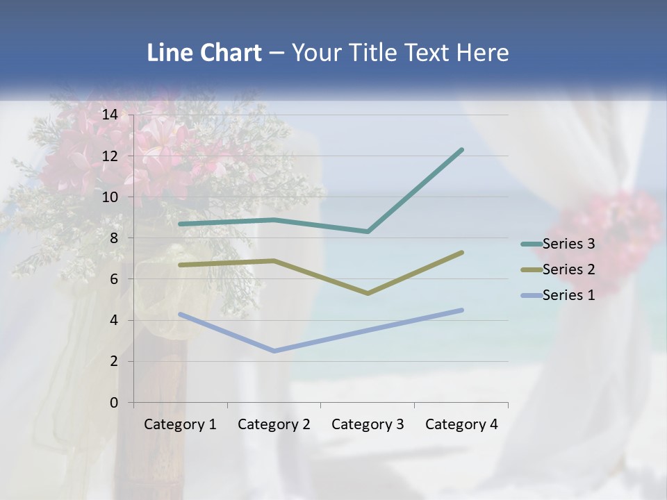 A Vase Filled With Pink Flowers Sitting On Top Of A Table PowerPoint Template