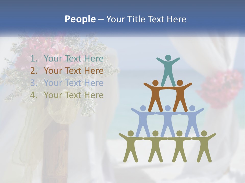 A Vase Filled With Pink Flowers Sitting On Top Of A Table PowerPoint Template