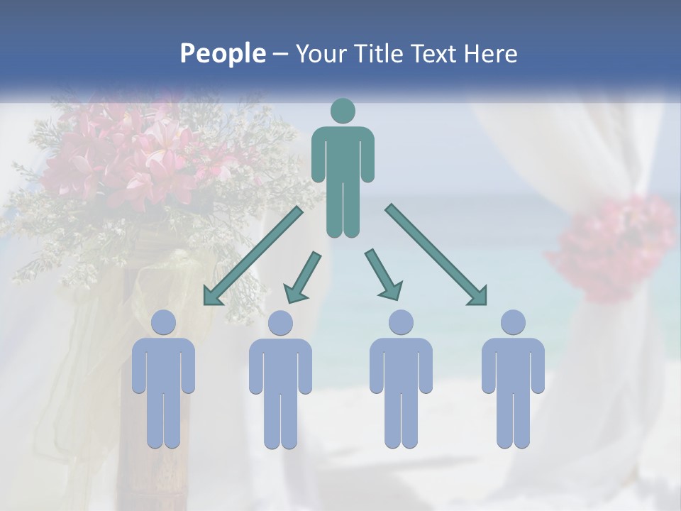 A Vase Filled With Pink Flowers Sitting On Top Of A Table PowerPoint Template