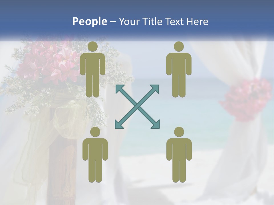 A Vase Filled With Pink Flowers Sitting On Top Of A Table PowerPoint Template