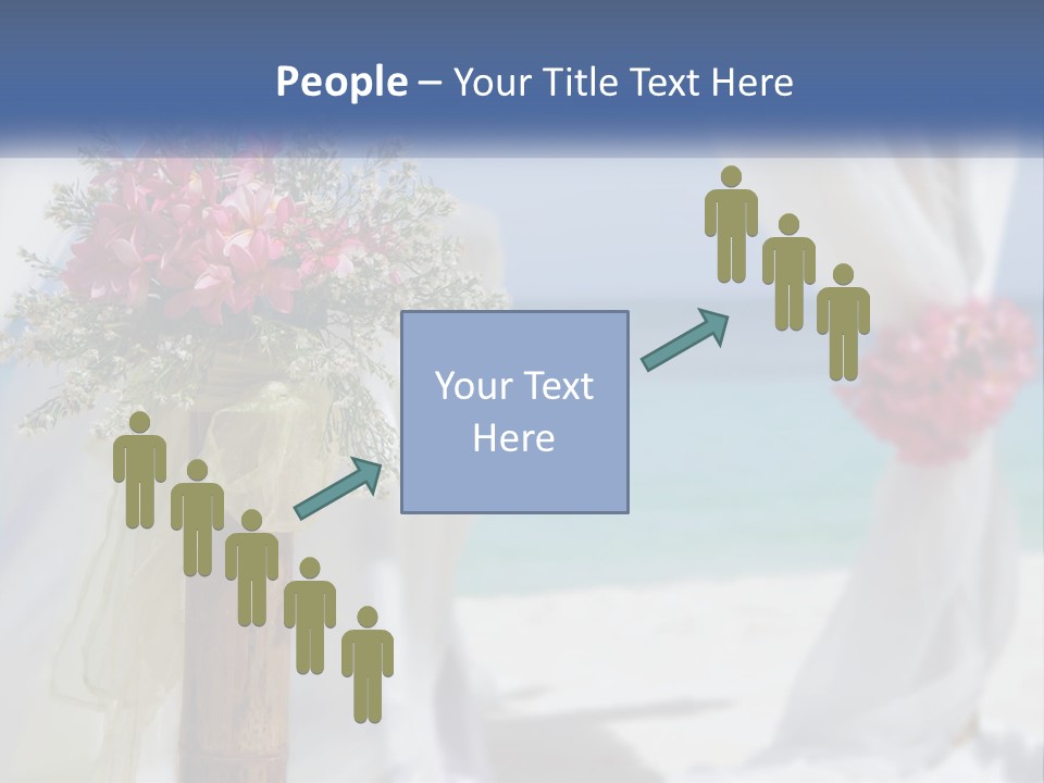 A Vase Filled With Pink Flowers Sitting On Top Of A Table PowerPoint Template