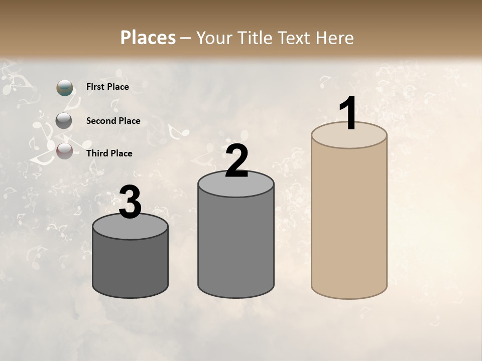 A Large Group Of Bubbles Floating In The Air PowerPoint Template