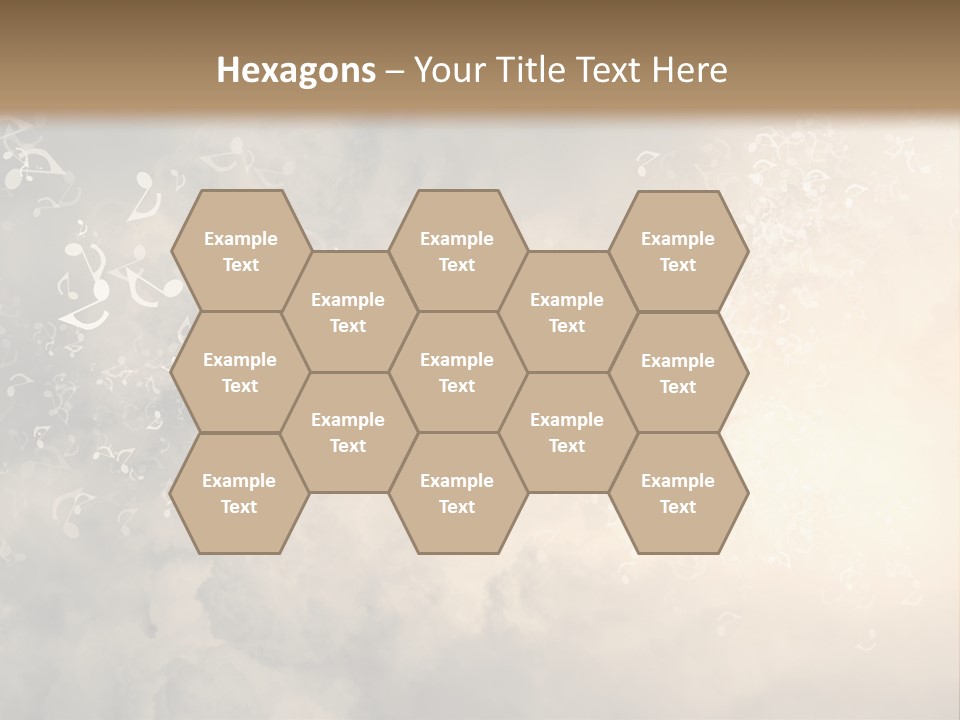 A Large Group Of Bubbles Floating In The Air PowerPoint Template