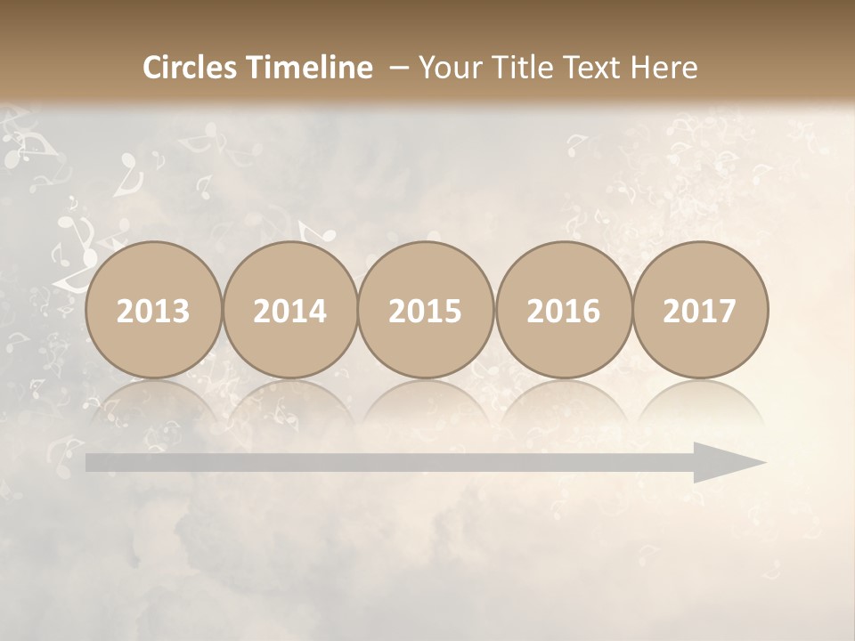 A Large Group Of Bubbles Floating In The Air PowerPoint Template