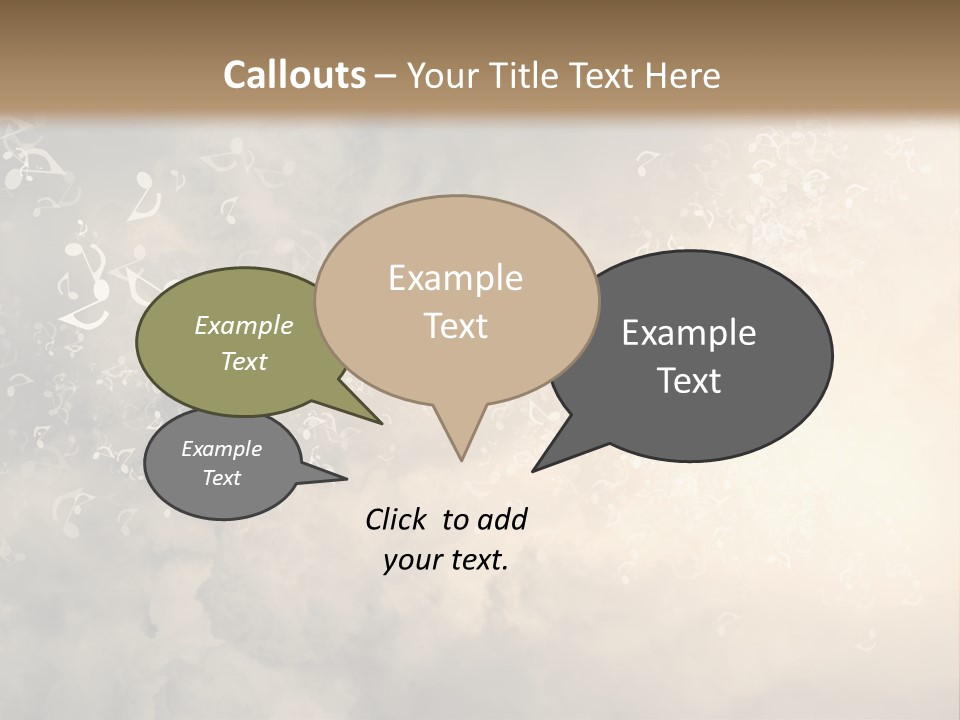A Large Group Of Bubbles Floating In The Air PowerPoint Template